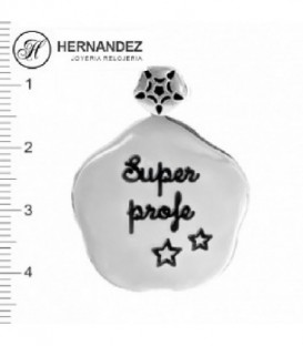 COLGANTE MARDUK SUPER PROFE ESTRELLAS EN PLATA DE LEY DE 925 MLS