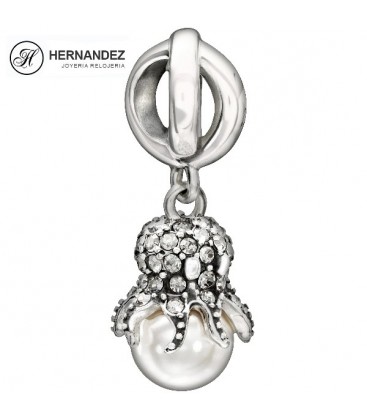 Charm Chamilia Octopus Swarovski Plata de Ley 925 mls