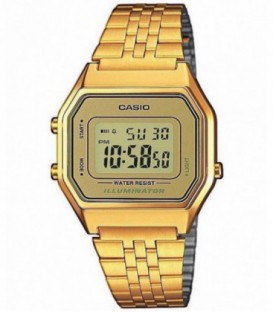 Reloj Casio Digital Acero Dorado de Mujer Ref: LA680WGA-9DF
