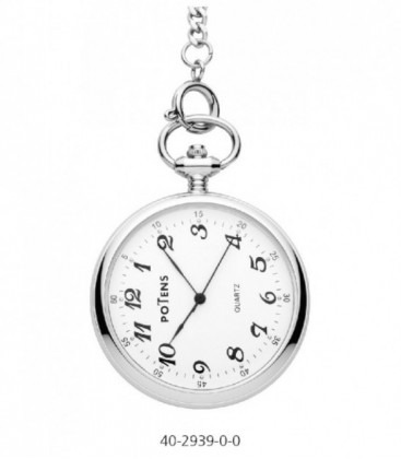 Reloj Potens London de Bolsillo Analogico Acero Inoxidable Ref: 40-2939-0-0