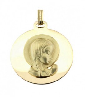 V.Niña 22mm Oro Ley 18 kts Ref : ME-2-148-4