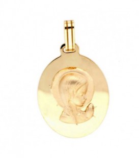 V.Niña 21mm Oro Ley 18 kts Ref : ME-2-105-19