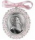 Medallon de Bebe Esmaltado en Rosa Ref : 09604-2A