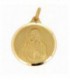 Medalla Corazon de Jesus 18mm Oro de Ley 18 kts Ref : ME-21101-2-25