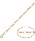 Cadena Cartier 40 cm Oro de Ley 18 kts Ref: CA-20901