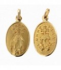 V.Milagrosa 24mm Oro Ley 18 kts Ref : ME-23-60117