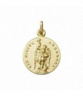 San Miguel Arcangel 20 mm Oro Ley 18 Kts Ref : ME-0414501-5