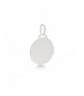 Colgante Disco 10mm Liso Plata de Ley 925 mls Ref : 02860C