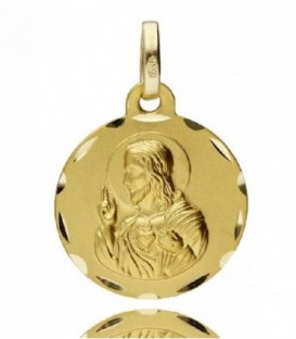 Más sobre Medalla Corazon de Jesus 22mm Oro de Ley 18 kts Ref : ME-21101-3-25
