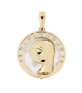 V.Niña 18mm Oro Ley 18 kts Ref : ME-26-10961