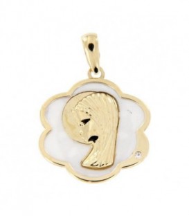 V.Niña 20mm Oro Ley 18 kts Ref : ME-26-10963