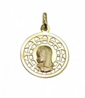 V.Niña 16mm Oro Ley 18 kts Ref : ME-15-820-4