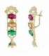 Pendientes Semaforos 36,0mm Oro Ley 18 kts Ref: PE-8563